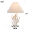 White Coral Table Lamp