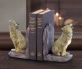 Howling Wolf Bookends