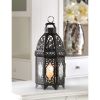 Black Lattice Lantern