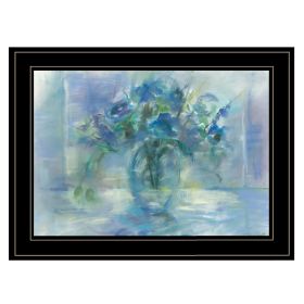 "Susie's Blue" By Tracy Owen, Ready to Hang Framed Print, Black Frame