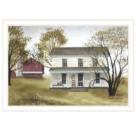 "Summer Afternoon" by Billy Jacobs, Ready to Hang Framed Print, White Frame