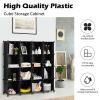 16 Cubes Plastic Storage Organizer with Rustproof Steel Frame