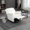 Swivel Recliner Chair, 360 Degree Swivel leisure Chair, Leisure Arm Chair, Nursery Rocking Chairs, Manual Reclining Chair