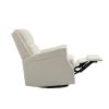 Swivel Recliner Chair, 360 Degree Swivel leisure Chair, Leisure Arm Chair, Nursery Rocking Chairs, Manual Reclining Chair