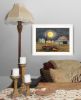 "Harvest Moon" By Billy Jacobs, Ready to Hang Framed Print, White Frame