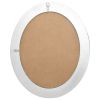 Wall Mirror Baroque Style 19.7"x23.6" Silver