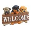 Puppy Dog Welcome Plaque